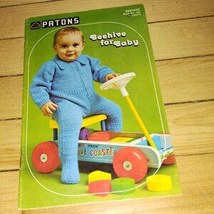 Beehive for Baby Pattern Book #142 (Beehive Patons #142, 1970's)